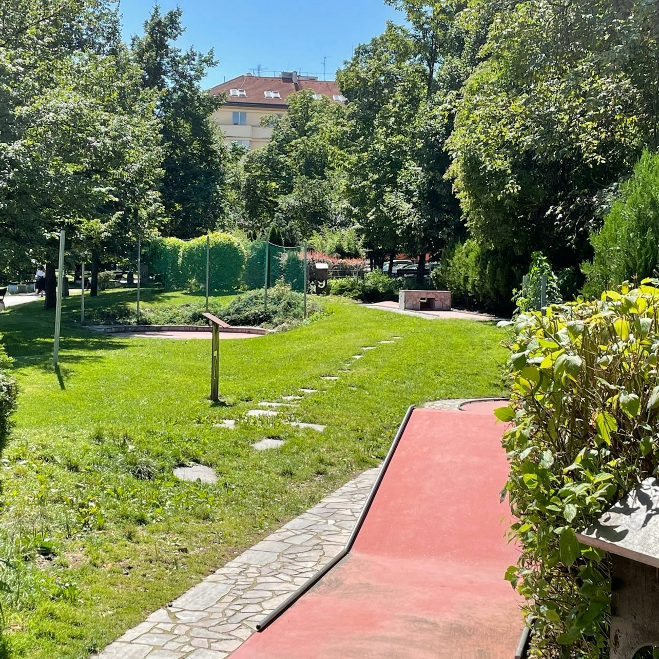 Žižkov TV Tower: Mini-Golf - Photo 1 of 5